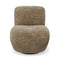 Fauteuil pivotant IVY velours tramé