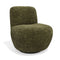 Fauteuil pivotant IVY velours tramé