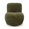 Fauteuil pivotant IVY velours tramé