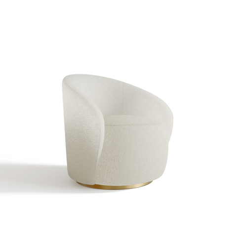 Fauteuil pivotant JADE Bouclette