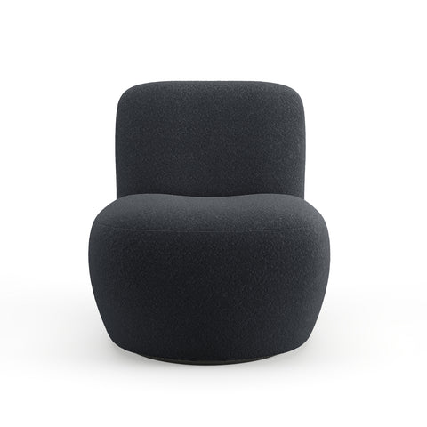 Fauteuil pivotant JENA Tissu Bouclette