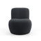 Fauteuil pivotant JENA Tissu Bouclette