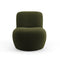 Fauteuil pivotant JENA Tissu Bouclette