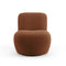 Fauteuil pivotant JENA Tissu Bouclette