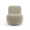 Fauteuil pivotant JENA Tissu Bouclette