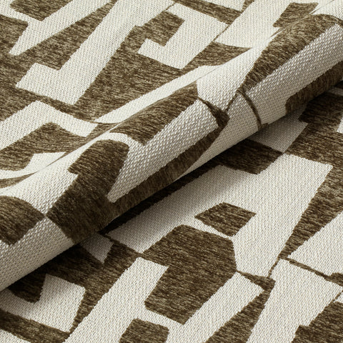 Fauteuil pivotant JENA tissu texturé à motif