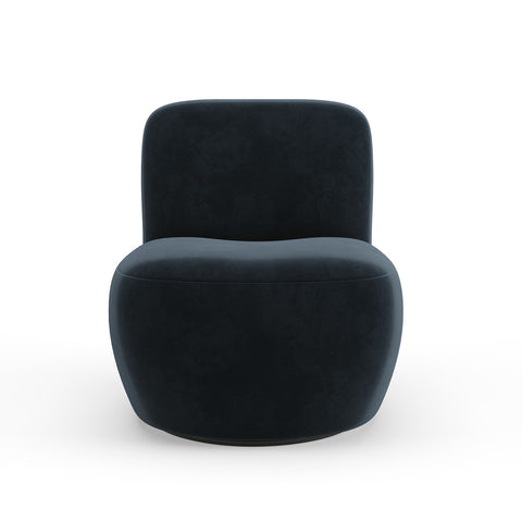 Fauteuil pivotant JENA Tissu Velours