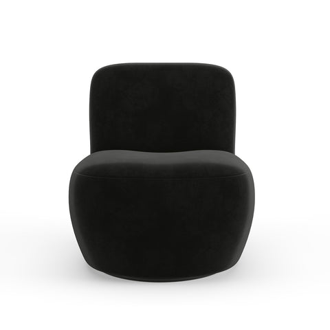 Fauteuil pivotant JENA Tissu Velours