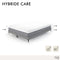 Ensemble matelas Hybride Care 180x200cm Ressorts ensachés +  2 Sommiers 90x200cm