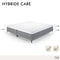 Ensemble 2 matelas Hybride Care 90x200cm Ressorts ensachés +  2 Sommiers 90x200cm