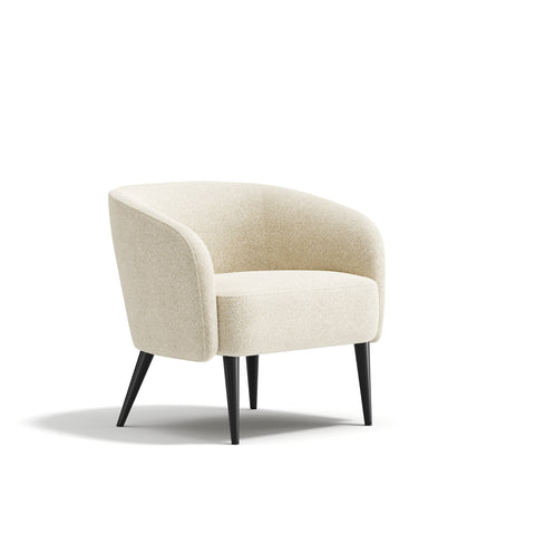 Fauteuil LOVEN tissu bouclette