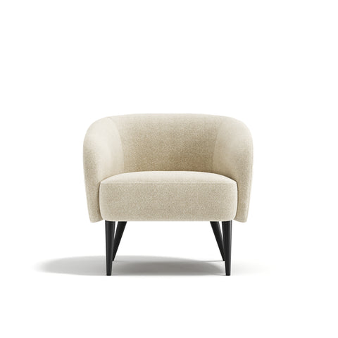 Fauteuil LOVEN tissu bouclette