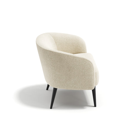Fauteuil LOVEN tissu bouclette