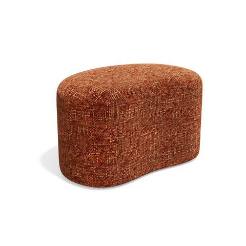 Pouf OVO 60cm velours tramé