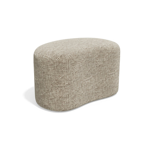Pouf OVO 60cm velours tramé
