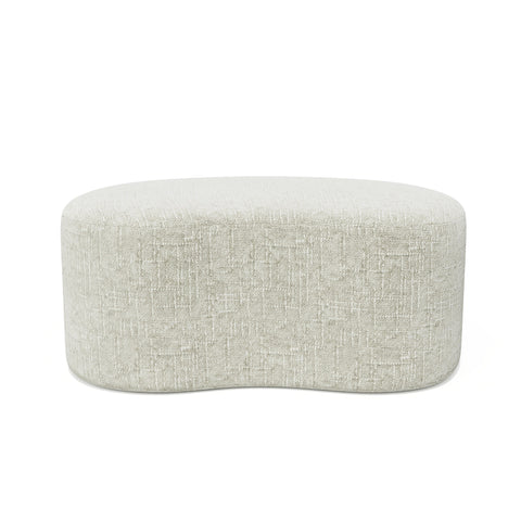 Pouf OVO 80cm velours tramé
