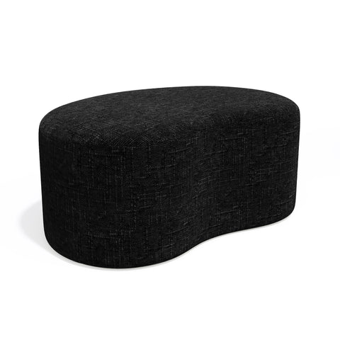 Pouf OVO 80cm velours tramé