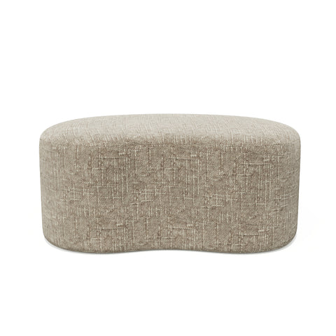 Pouf OVO 80cm velours tramé