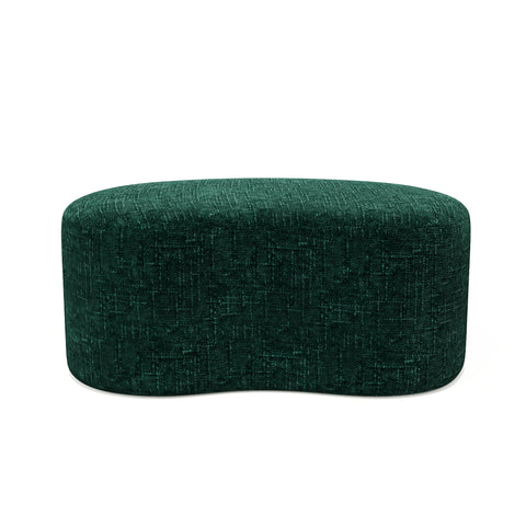 Pouf OVO 80cm velours tramé