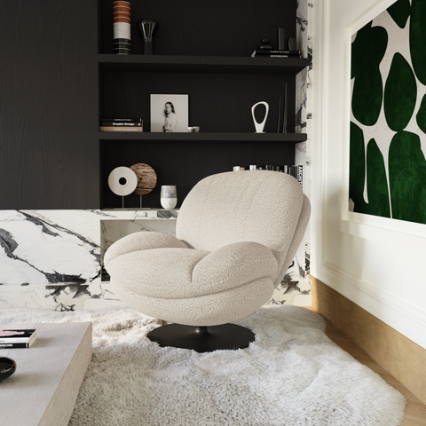 Fauteuil REPLAY en bouclette