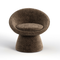 Fauteuil pivotant RETRO velours chenillé
