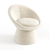 Fauteuil pivotant RETRO velours chenillé