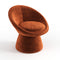 Fauteuil pivotant RETRO velours chenillé