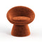 Fauteuil pivotant RETRO velours chenillé