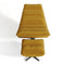 Ensemble fauteuil pivotant et repose-pieds RIVA velours