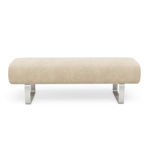 Banc OTTO velours texturé