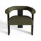 Fauteuil de salle à manger KLOE bouclette