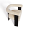 Fauteuil de salle à manger KLOE velours chenillé