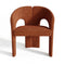 Fauteuil de salle à manger LOREN velours chenillé