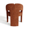 Fauteuil de salle à manger LOREN velours chenillé