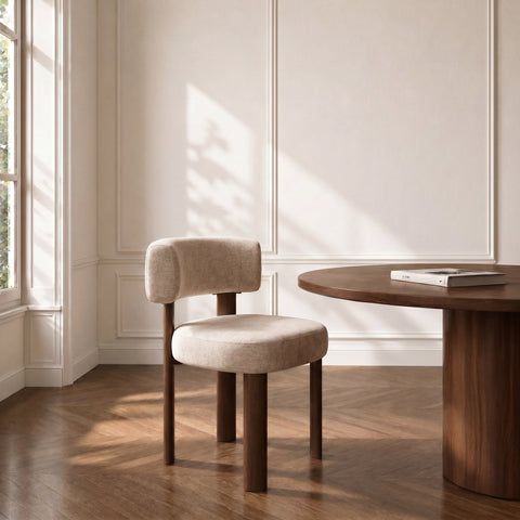 Lot de 2 chaises RICH velours chenillé