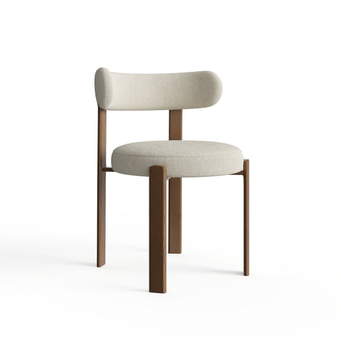 Lot de 2 chaises OREN velours chenillé