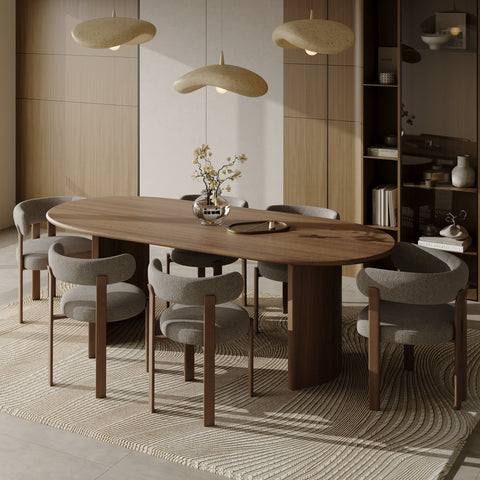 Lot de 2 chaises OREN velours chenillé