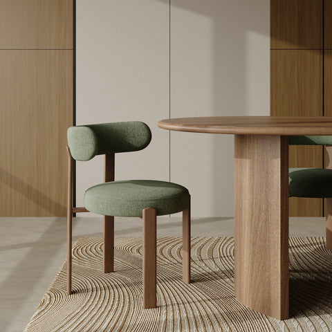 Lot de 2 chaises OREN velours chenillé