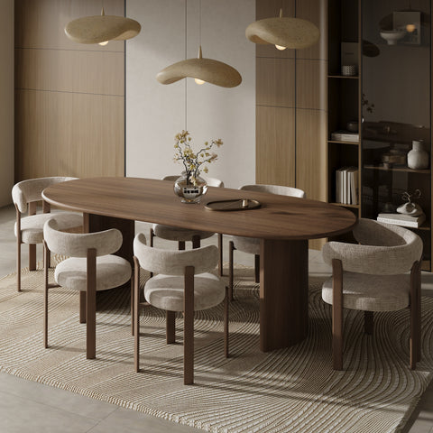 Lot de 2 chaises OREN velours gaufré