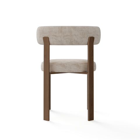 Lot de 2 chaises OREN velours gaufré