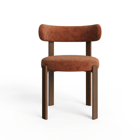 Lot de 2 chaises OREN velours gaufré