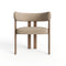 Lot de 2 petits fauteuils OREN velours chenillé