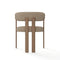 Lot de 2 petits fauteuils OREN velours chenillé