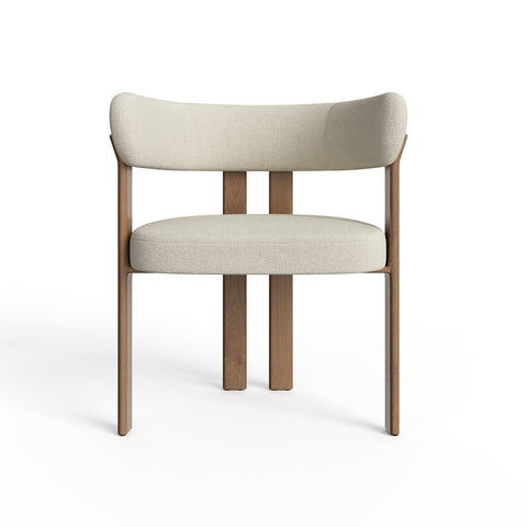 Lot de 2 petits fauteuils OREN velours chenillé