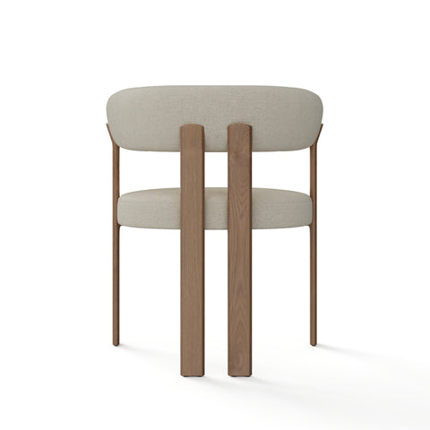 Lot de 2 petits fauteuils OREN velours chenillé