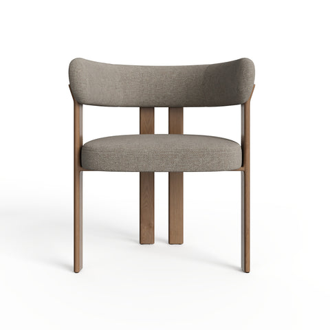Lot de 2 petits fauteuils OREN velours chenillé