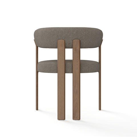Lot de 2 petits fauteuils OREN velours chenillé