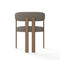 Lot de 2 petits fauteuils OREN velours chenillé