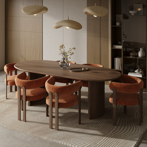 Lot de 2 petits fauteuils OREN velours gaufré