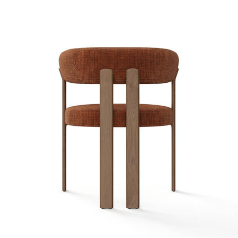 Lot de 2 petits fauteuils OREN velours gaufré